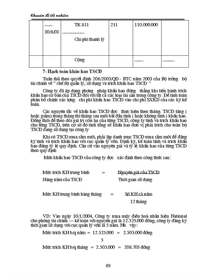 image for page Tổ chức hạch toán TSCĐ với những việc quản lý và nâng cao hiệu quả sử dụng TSCĐ tại công ty xây lắp vật tư và xây dựng 5