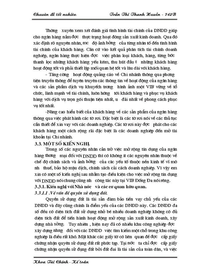 image for page Giải pháp nhằm mở rộng tín dụng Ngân hàng đối với các doanh nghiệp dân doanh tại Ngân Hàng Thương Mại Cổ phần Quốc Tế Việt Nam - Chi nhánh Đống Đa