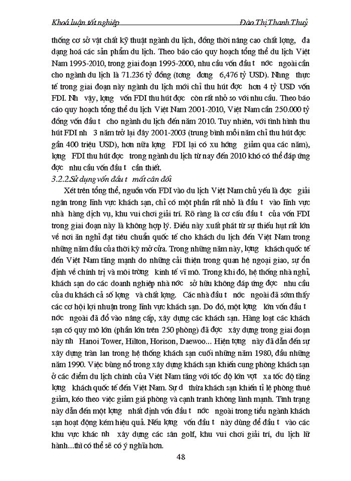 image for page Thực trạng và giải pháp thu hút đầu tư trưc tiếp nước ngoài vào ngành du lịch Việt Nam