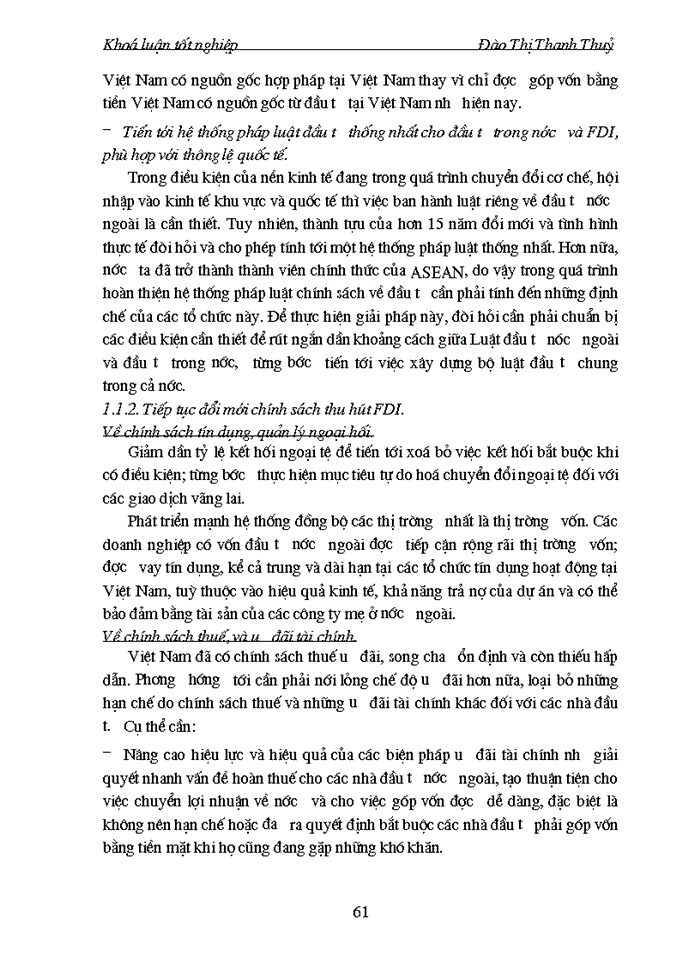 image for page Thực trạng và giải pháp thu hút đầu tư trưc tiếp nước ngoài vào ngành du lịch Việt Nam