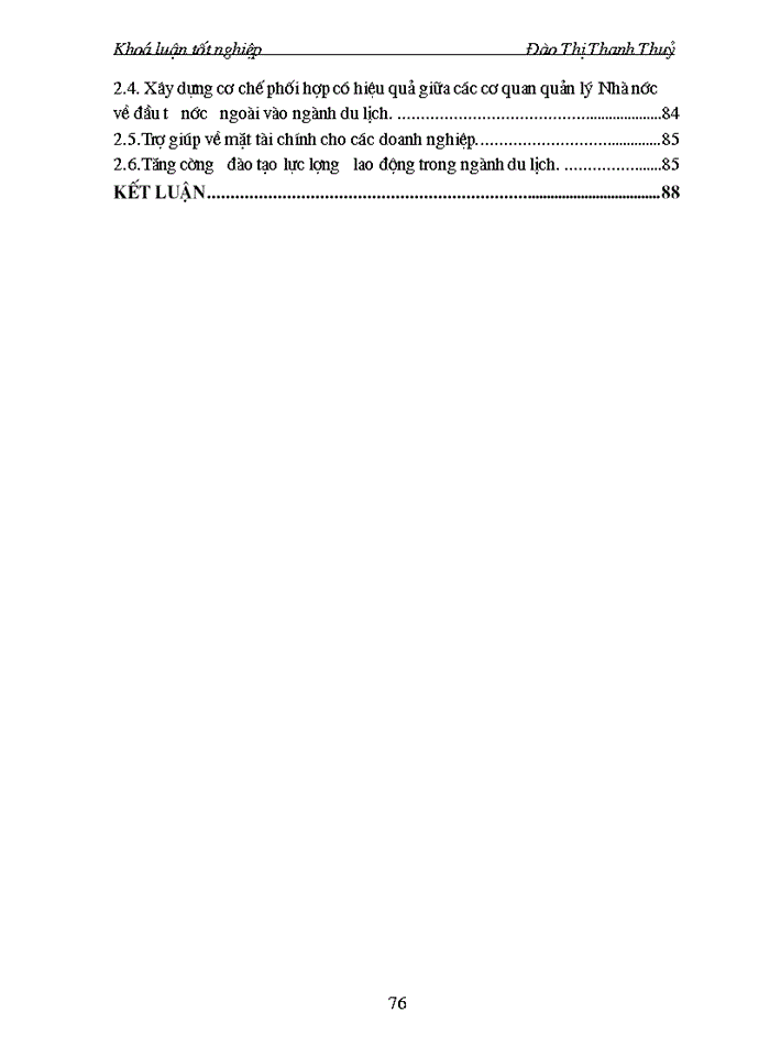 image for page Thực trạng và giải pháp thu hút đầu tư trưc tiếp nước ngoài vào ngành du lịch Việt Nam