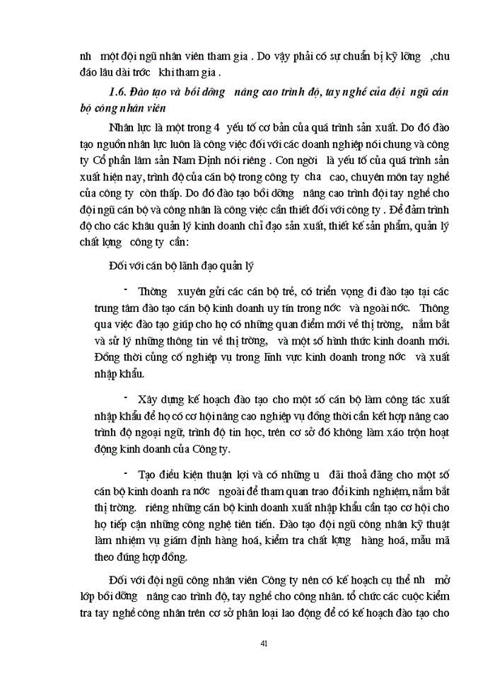 image for page Những biện pháp chủ yếu nhằm duy trì và mở rộng thị trường tiêu thụ sản phẩm ở công ty Cổ phần lâm sản Nam Định