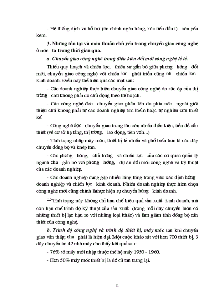 image for page Một số giải pháp và điều kiện chủ yếu nhằm lựa chọn công nghệ phù hợp khi chuyển giao công nghệ ở nước ta.