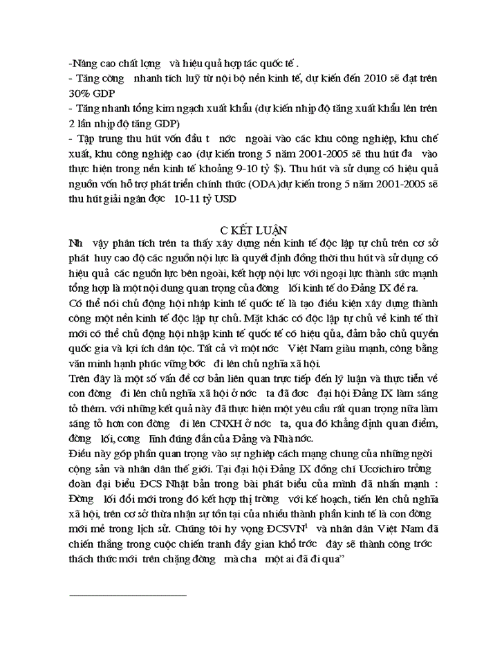 image for page Xây dựng nền kinh tế độc lập tự chủ đi đôi với chủ động hội nhập kinh tế quốc tế
