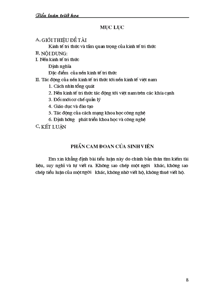 image for page Tổng quan về nền kinh tế tri thức và sự tác động của nó tới nền kinh tế Việt Nam