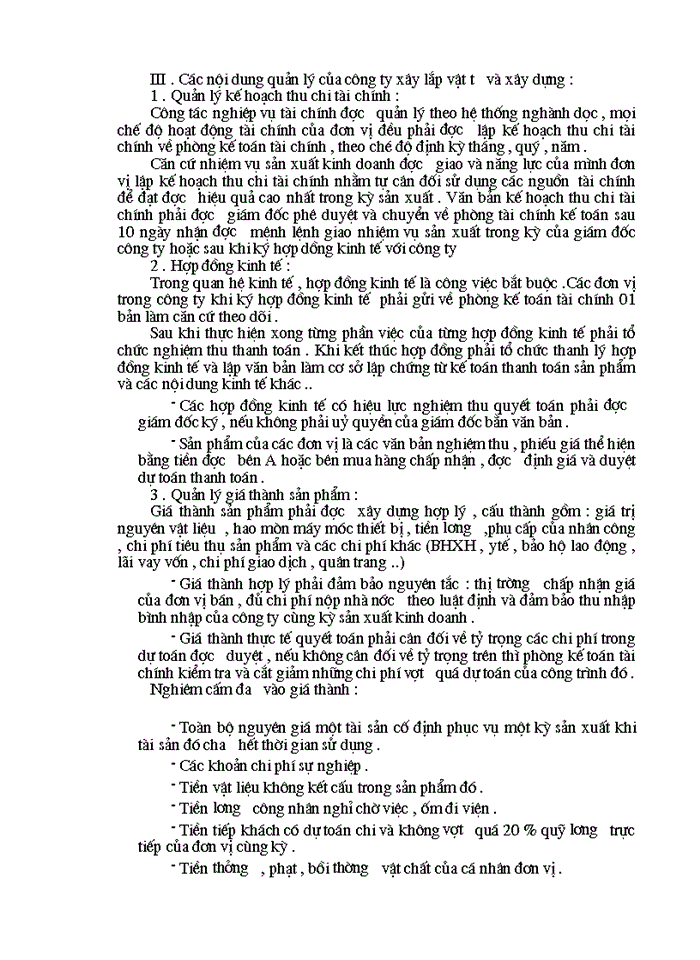 image for page Đặc điểm công tác kế toán của công ty xây lắp và vật tư  xây dựng 5 .