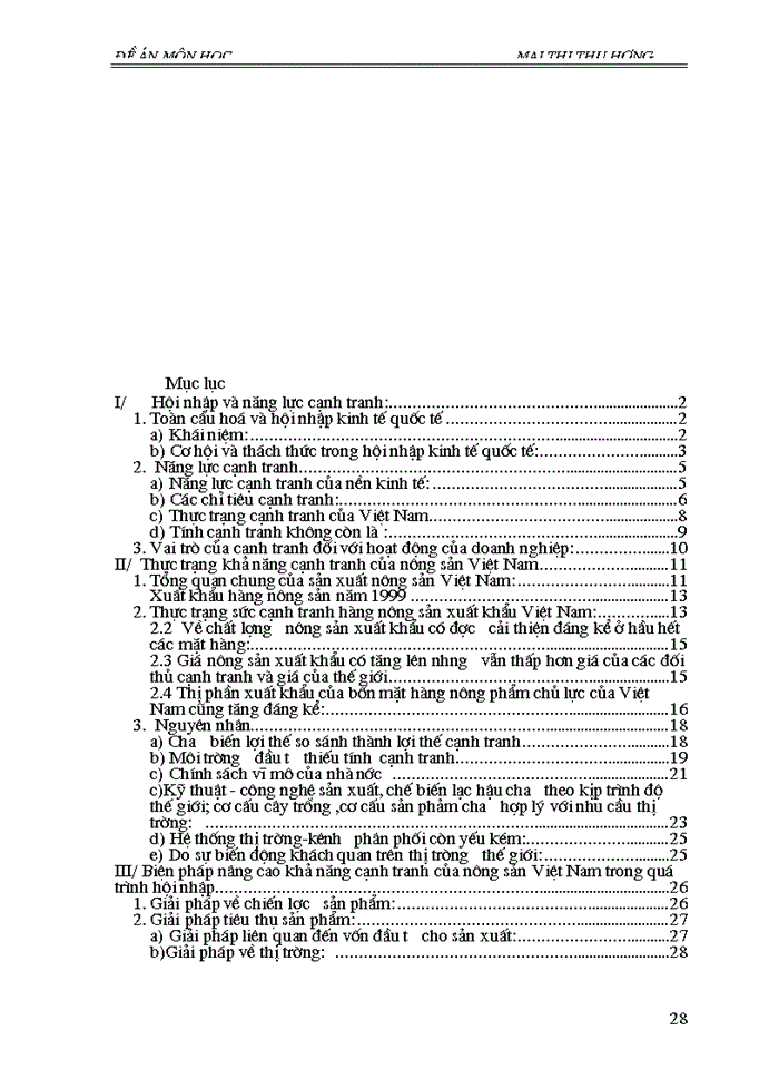 image for page Biện pháp nâng cao khả năng cạnh tranh của nông sản Việt Nam trong quá trình hội nhập