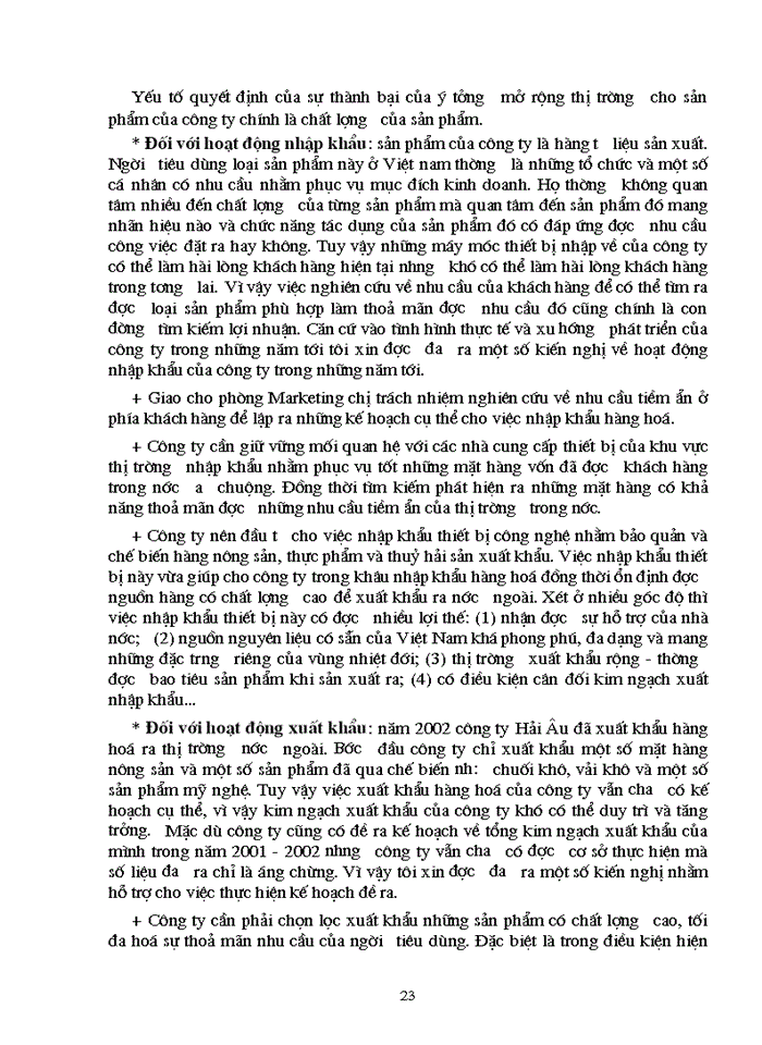 image for page Một số giải pháp nhằm hoàn thiện công tác hoạch định chiến lược marketing của công ty tnhh hải âu.