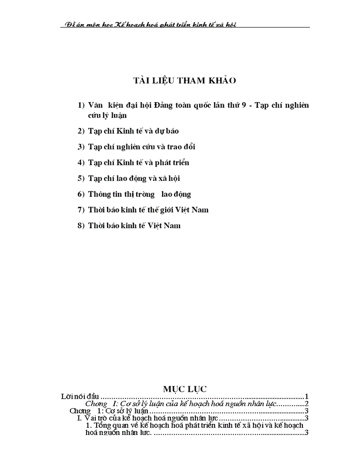 image for page Kế hoạch hoá phát triển nguồn nhân lực ở Việt Nam thời kỳ 2000- 2010 và các giải pháp thực hiện