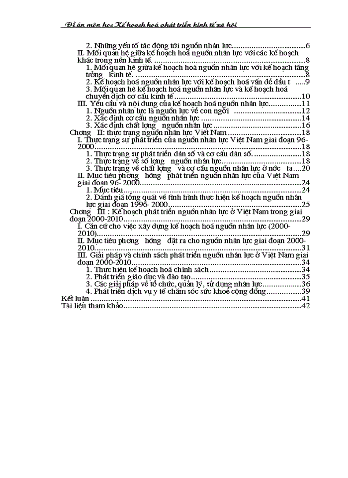 image for page Kế hoạch hoá phát triển nguồn nhân lực ở Việt Nam thời kỳ 2000- 2010 và các giải pháp thực hiện