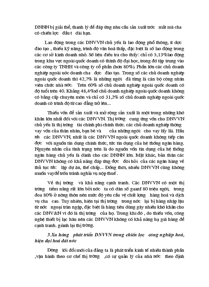 image for page Vai trò của Doanh nghiệp vừa và nhỏ ở Việt Nam và những biên pháp tạo điều kiện phát triển Doanh nghiệp vừa và nhỏ.