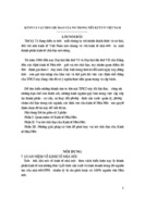 Ktnn và vai trò chủ đạo của nó trong nền kttt ở việt nam