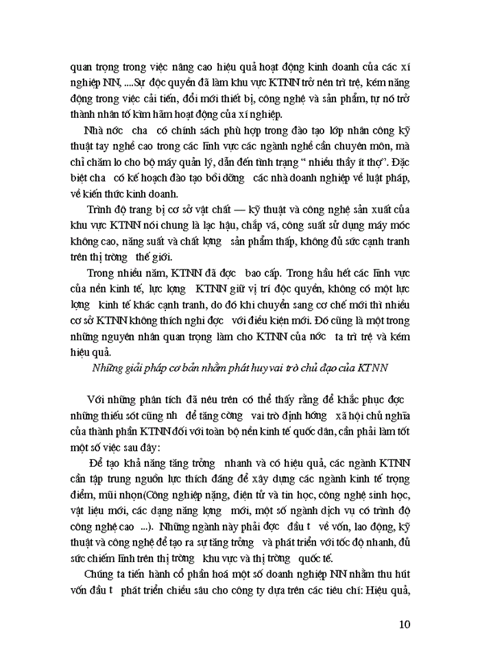 image for page Ktnn và vai trò chủ đạo của nó trong nền kttt ở việt nam