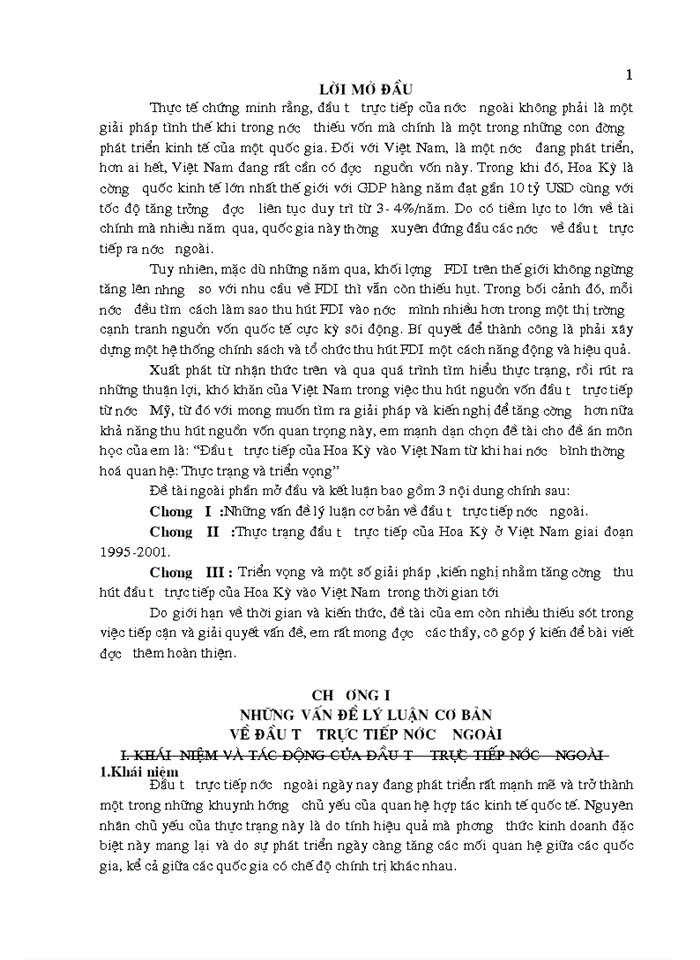 image for page Đầu tư trực tiếp của Hoa Kỳ vào Việt Nam từ khi hai nước bình thường hoá quan hệ: Thực trạng và triển vọng