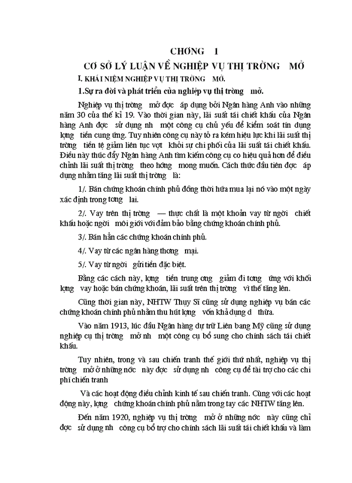 image for page Áp dụng nghiệp vụ thị trường mở trong thực hiện chính sách tiền tệ ở Việt Nam