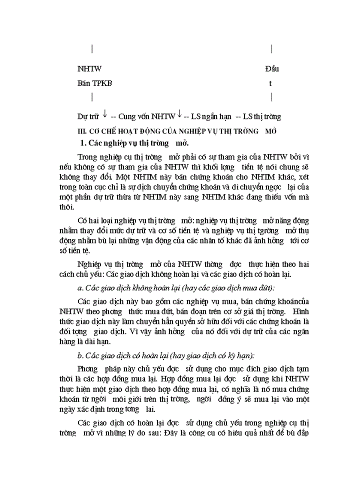image for page Áp dụng nghiệp vụ thị trường mở trong thực hiện chính sách tiền tệ ở Việt Nam