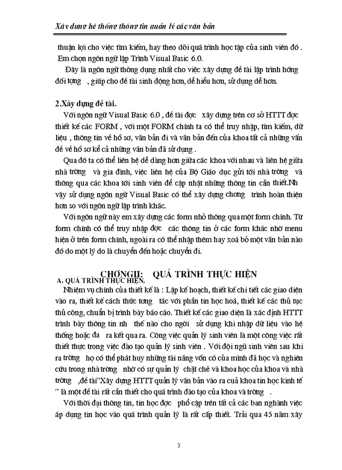 image for page Xây dựng hệ thống thông tin quản lý các văn bản đến và đi của khoa tin học kinh tế