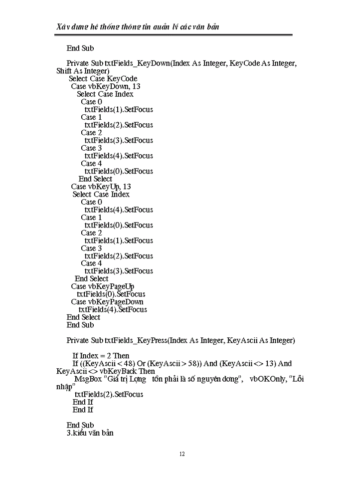 image for page Xây dựng hệ thống thông tin quản lý các văn bản đến và đi của khoa tin học kinh tế