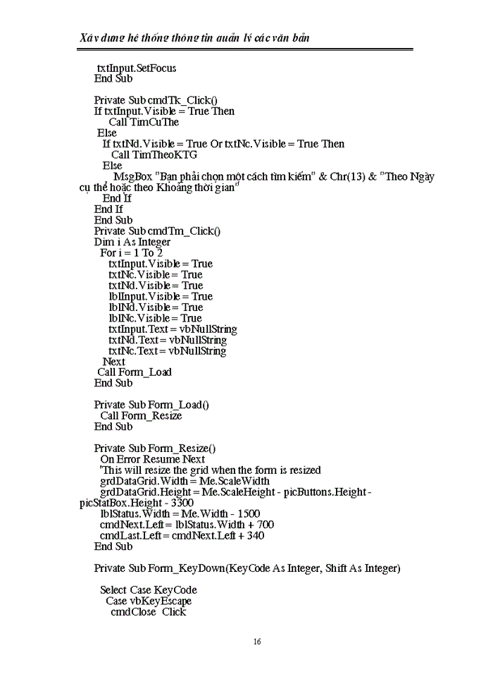 image for page Xây dựng hệ thống thông tin quản lý các văn bản đến và đi của khoa tin học kinh tế