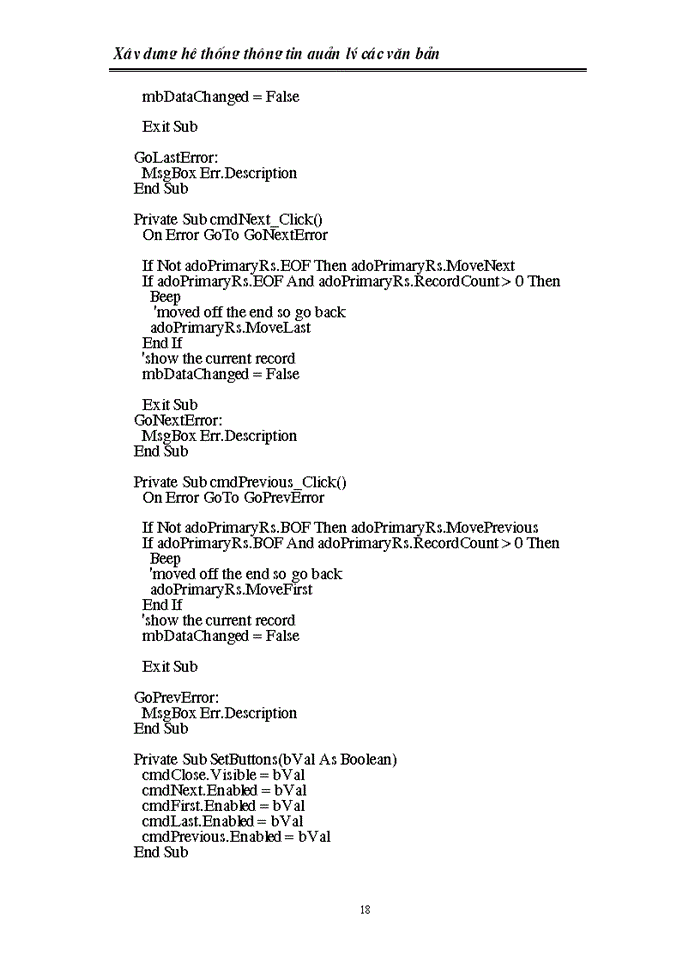 image for page Xây dựng hệ thống thông tin quản lý các văn bản đến và đi của khoa tin học kinh tế