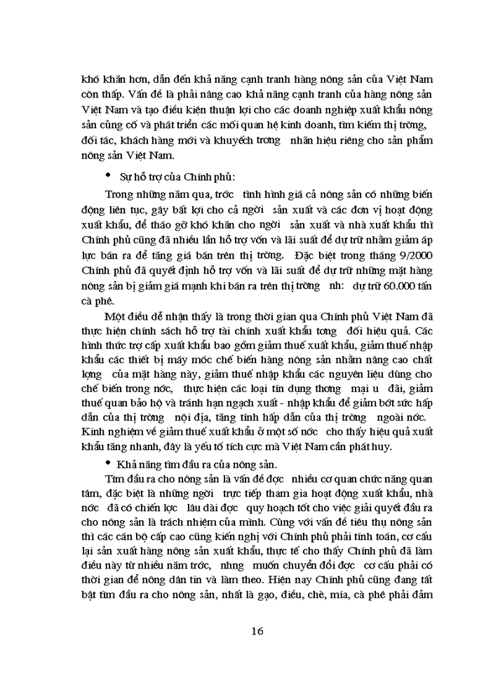 image for page Biện pháp nâng cao khả năng cạnh tranh mặt hàng nông sản của Việt Nam trên thị trường
