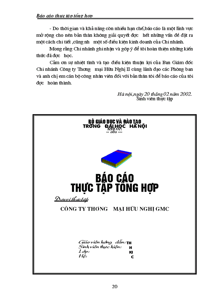 image for page Phân tích tình hình hoạt động kinh doanh của Công ty thương mại GMC