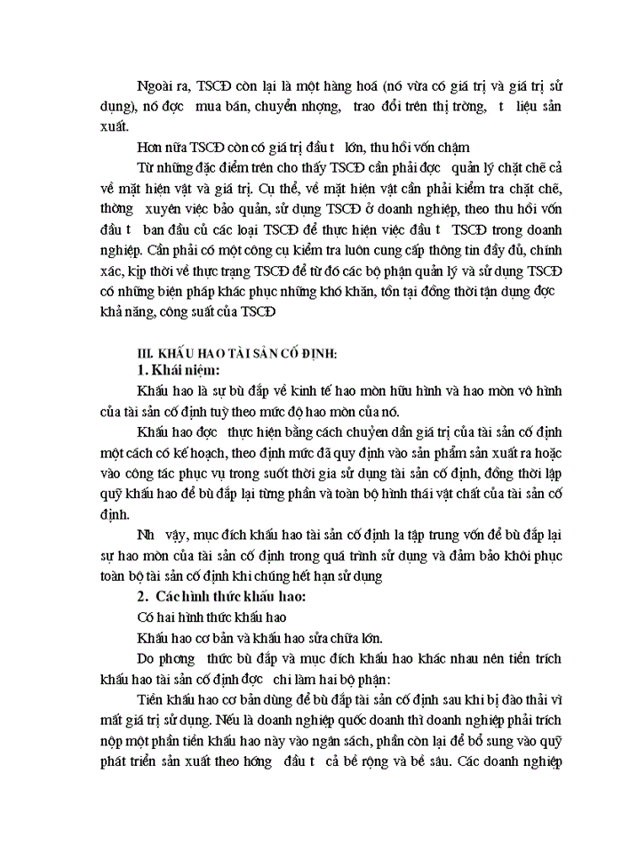 image for page Thực trạng của việc quản lý TSCĐ ở Công ty Mây Tre