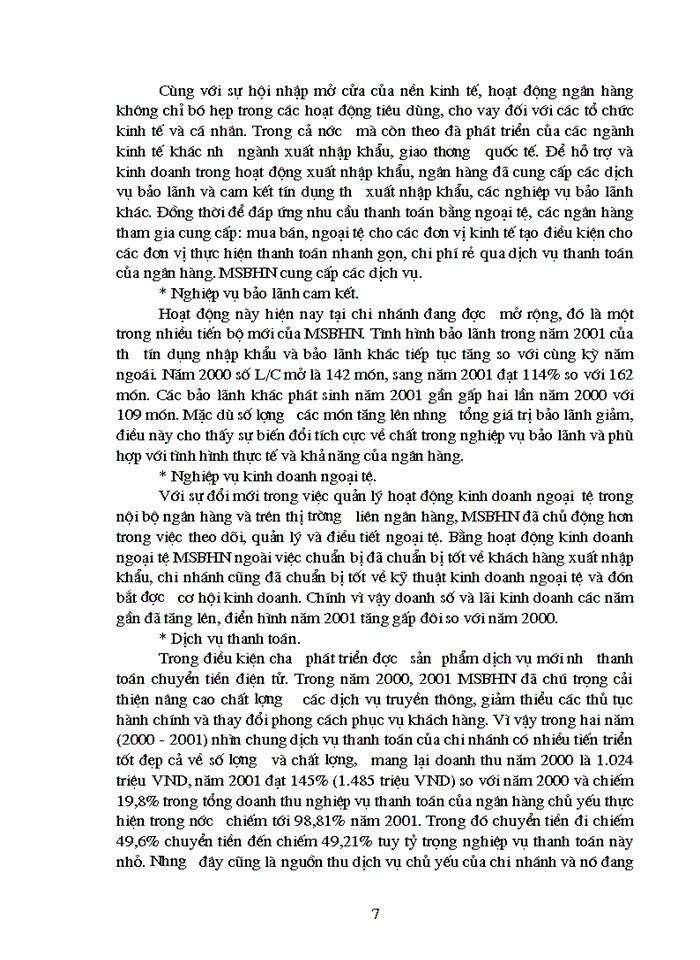 image for page Các giải pháp nâng cao hiệu quả hoạt động huy động vốn tại Ngân hàng Thương mại Hàng Hải  Hà Nội
