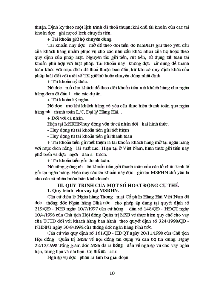 image for page Các giải pháp nâng cao hiệu quả hoạt động huy động vốn tại Ngân hàng Thương mại Hàng Hải  Hà Nội