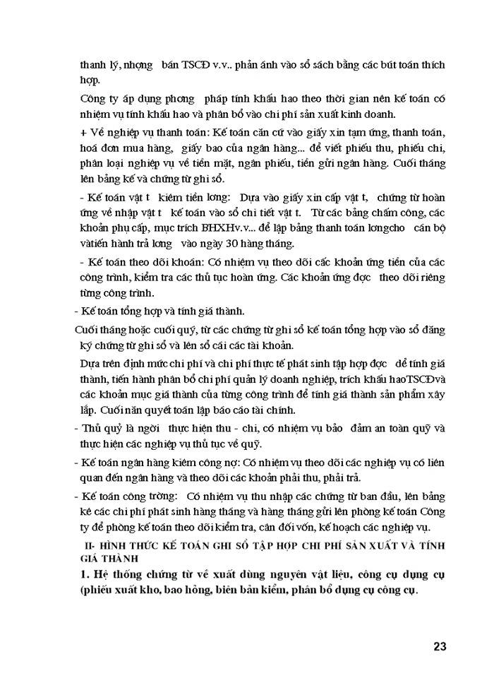 image for page Hạch toán chi phí sản xuất và tính giá thành  sản phẩm trong đơn vị xây lắp hiện nay