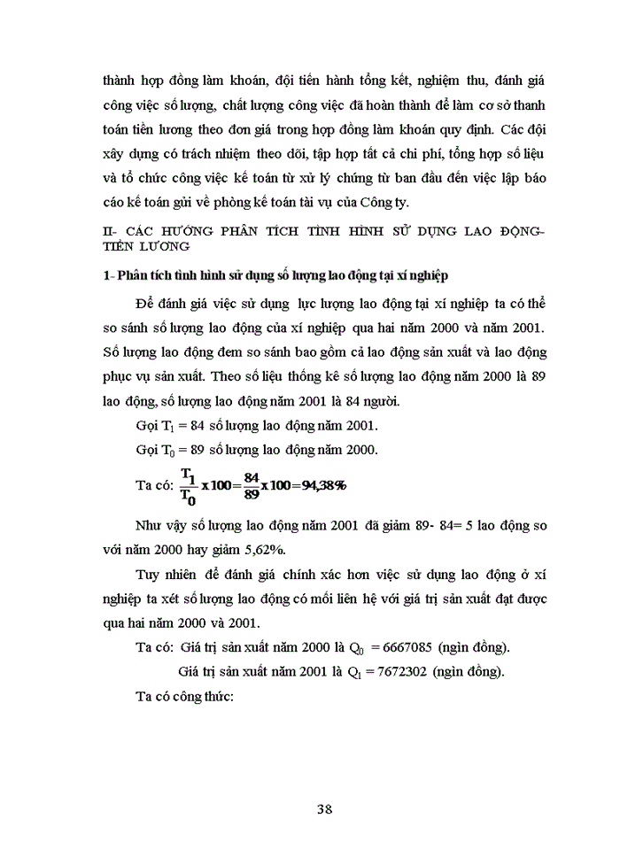 image for page Phân tích thống kê tình hình lao động- tiền lương ở Xí nghiệp Xây dựng số 7 Công ty Xây dựng Công nghiệp Hà Nội