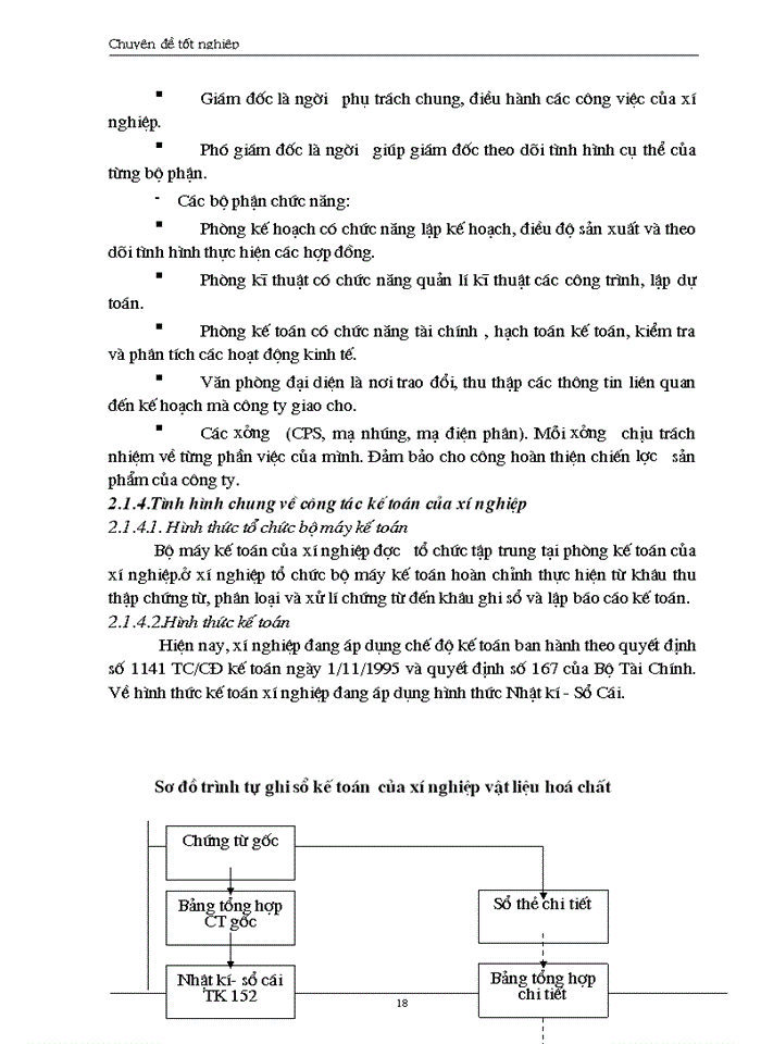 image for page Một số giải pháp nhằm góp phần không ngừng tăng cường công tác kế toán nói chung và công tác kế toán nguyên vật liệu nói riêng tại xí nghiệp hoá chất elinco- Bộ quốc phòng