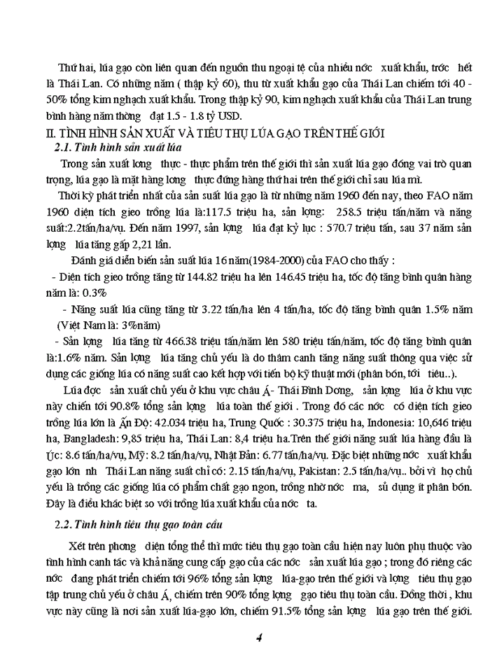 image for page Đánh giá về sản xuất và xuất khẩu lúa gạo của Việt Nam trong giai đoạn 1989 đến nay