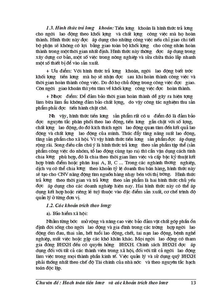 image for page Hạch toán tiền lương và các khoản trích theo lương