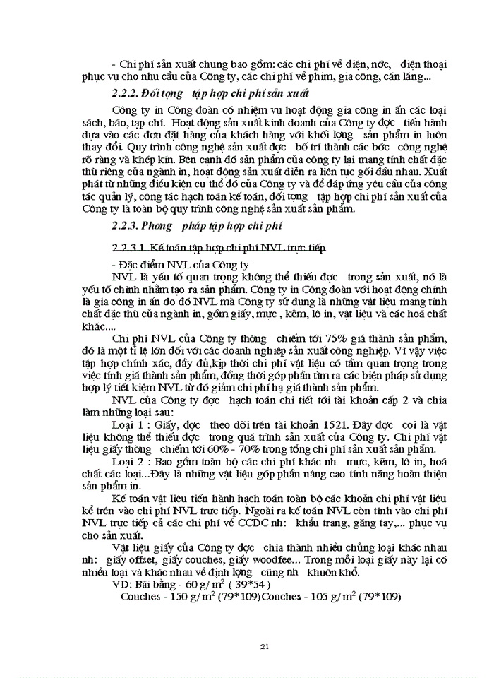 image for page Tổ chức công tác kế toán tập hợp chi phí sản xuất và tính giá thành sản phẩm tại Công ty in Công đoàn