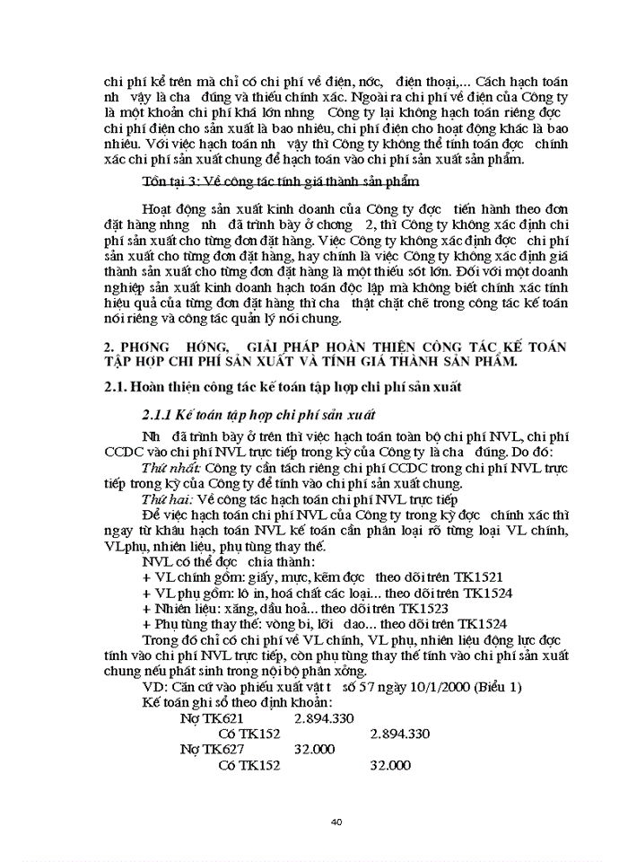 image for page Tổ chức công tác kế toán tập hợp chi phí sản xuất và tính giá thành sản phẩm tại Công ty in Công đoàn