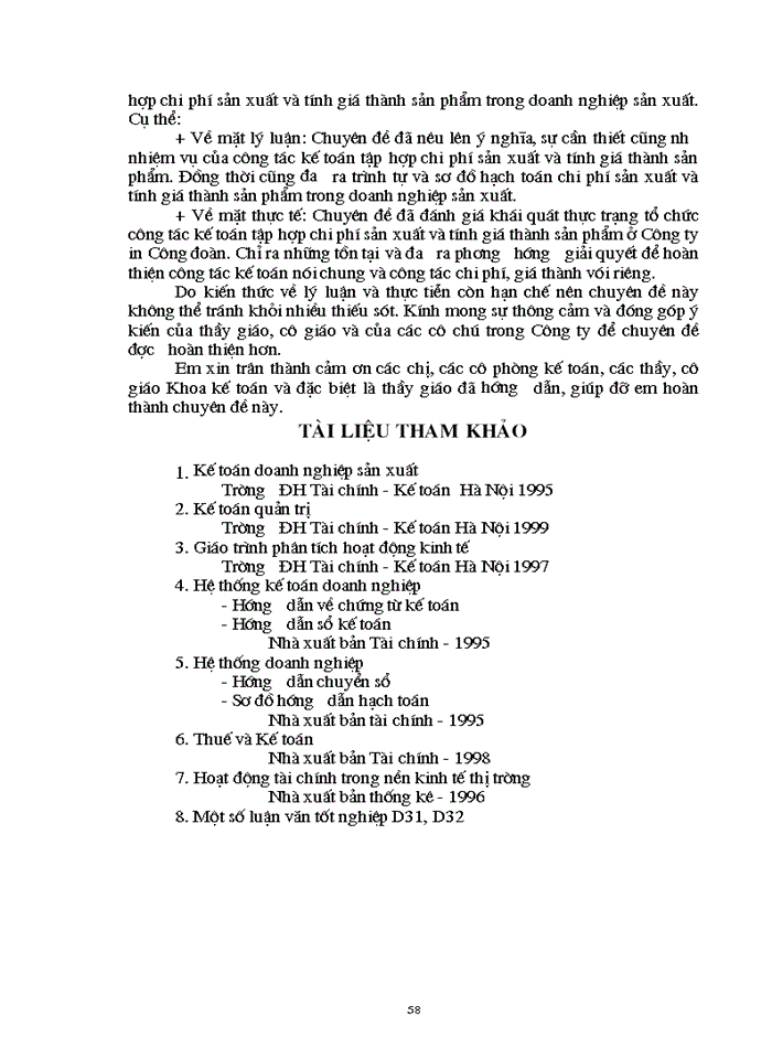 image for page Tổ chức công tác kế toán tập hợp chi phí sản xuất và tính giá thành sản phẩm tại Công ty in Công đoàn