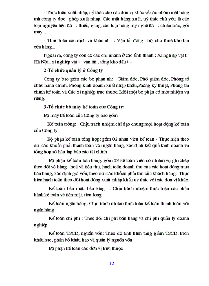image for page Hoàn thiện những vấn đề cơ bản về lý luận kế toán bán hàng trên cơ sở khảo sát tình hình thực tế tại Công ty vật tư và thiết bị toàn bộ.