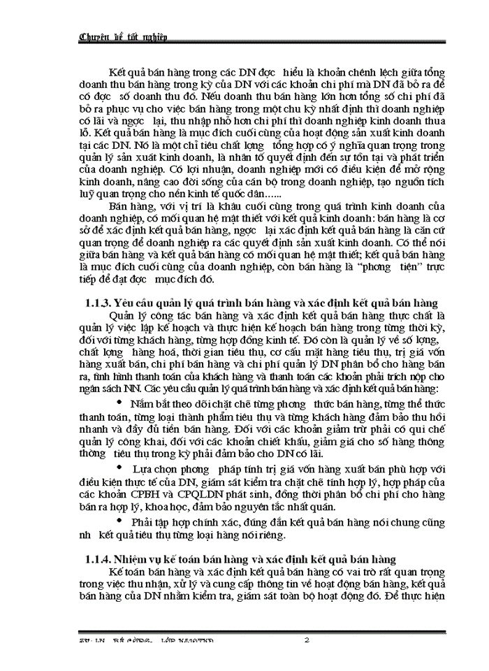 image for page Một số ý kiến đóng góp nhằm hoàn thiện công tác kế toán bán hàng và xác định kết quả bán hàng tại công ty kdns hà nội.