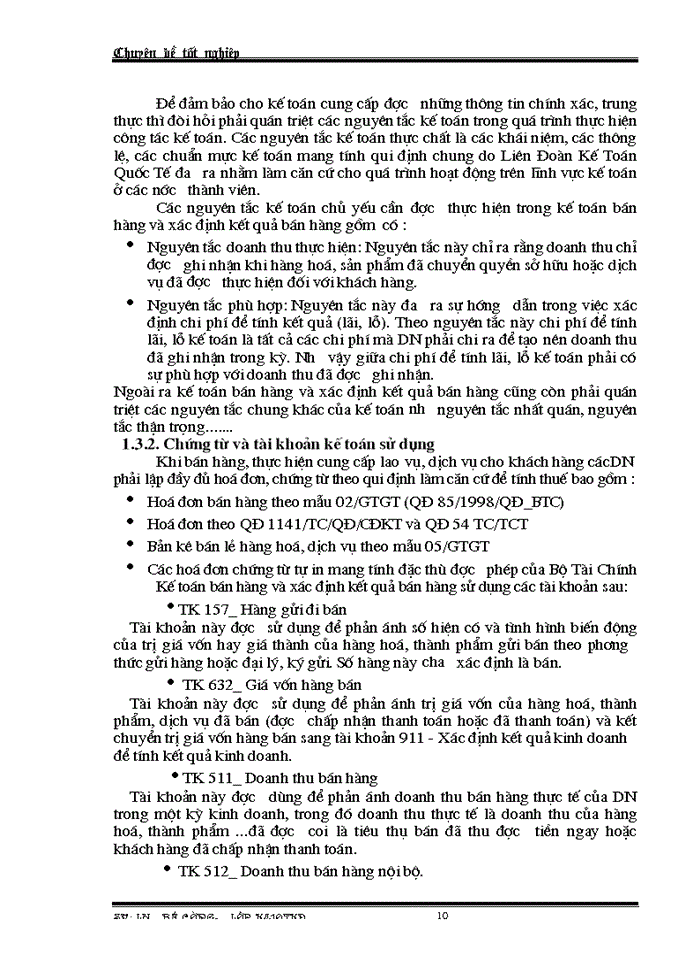 image for page Một số ý kiến đóng góp nhằm hoàn thiện công tác kế toán bán hàng và xác định kết quả bán hàng tại công ty kdns hà nội.