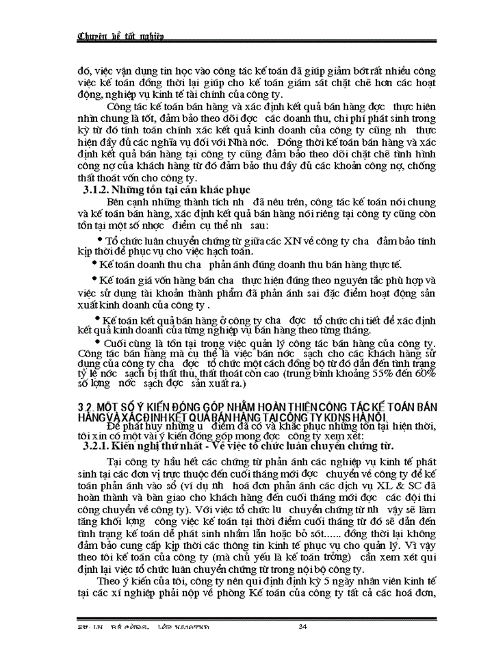 image for page Một số ý kiến đóng góp nhằm hoàn thiện công tác kế toán bán hàng và xác định kết quả bán hàng tại công ty kdns hà nội.