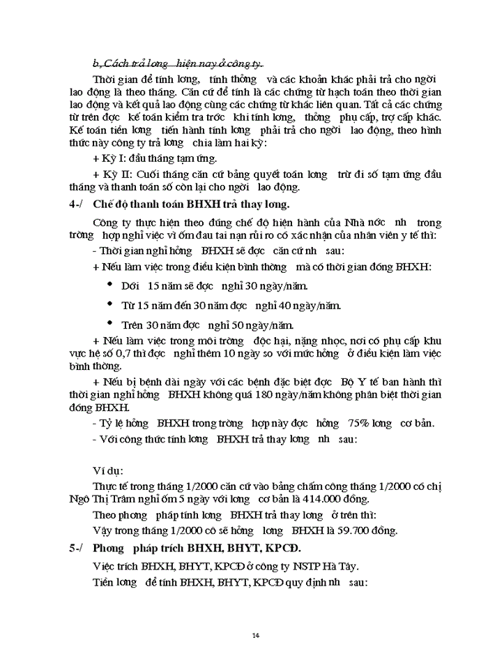 image for page Tổ chức công tác kế toán tiền lương và các khoản trích theo lương.