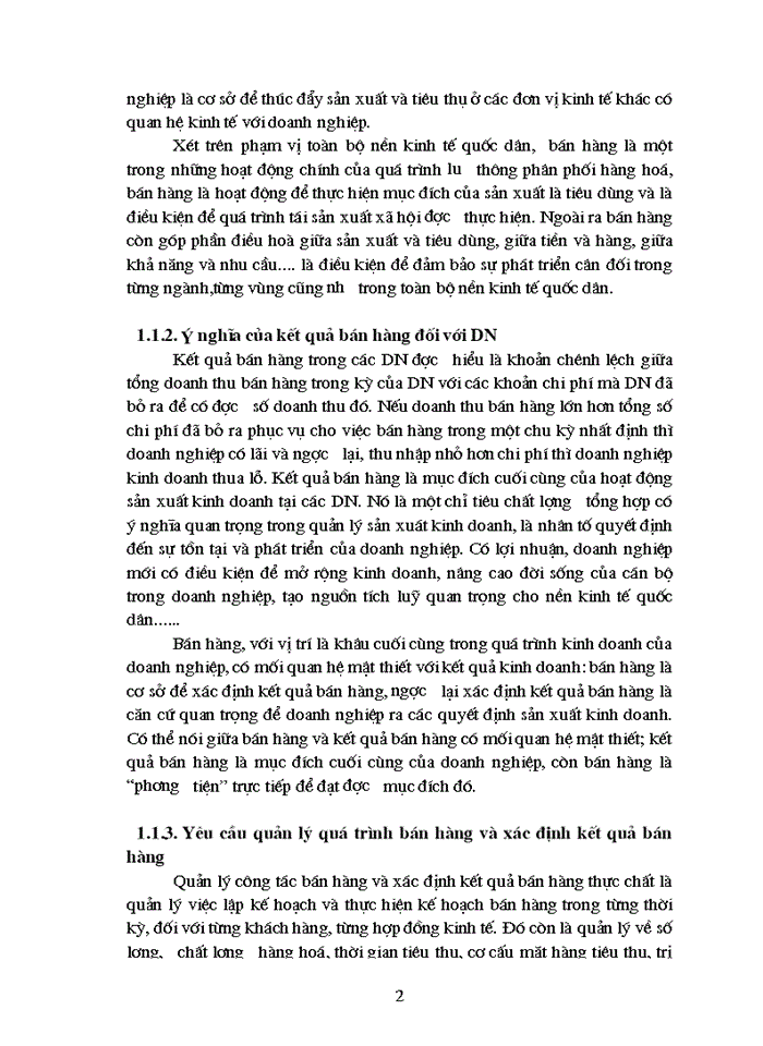 image for page Một số ý kiến đóng góp nhằm hoàn thiện công tác kế toán bán hàng và xác định kết quả bán hàng tại công ty kdns hà nội.