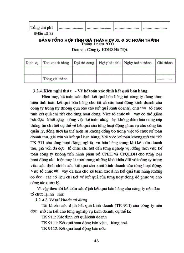 image for page Một số ý kiến đóng góp nhằm hoàn thiện công tác kế toán bán hàng và xác định kết quả bán hàng tại công ty kdns hà nội.