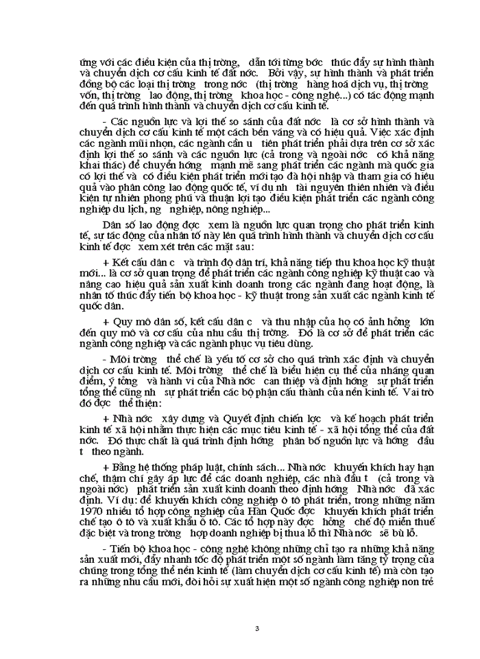 image for page Chuyển dịch cơ cấu kinh tế ngành trong quá trình phát triển ở Việt Nam