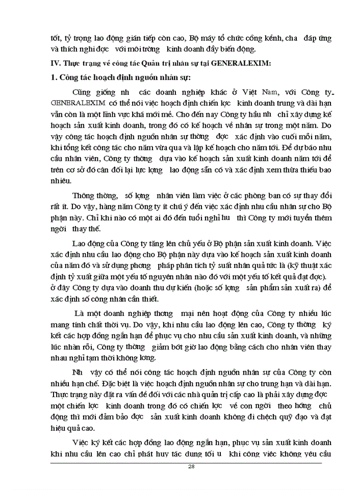 image for page Một số giải pháp đề xuất nhằm nâng cao hiệu quả công tác quản trị nhân sự  tại Công ty GENERALEXIM