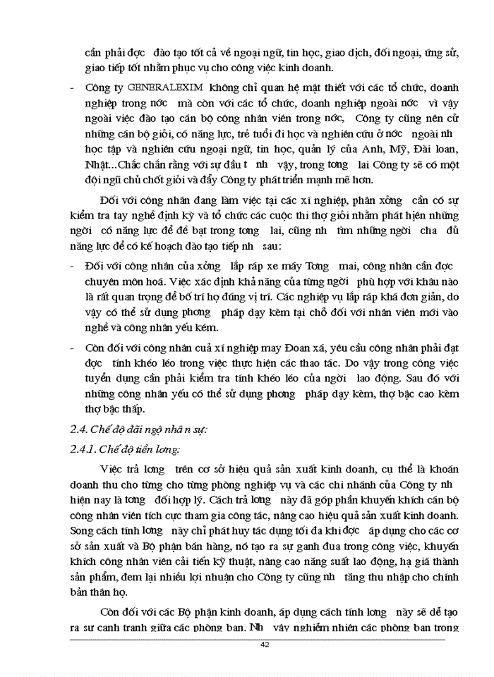 image for page Một số giải pháp đề xuất nhằm nâng cao hiệu quả công tác quản trị nhân sự  tại Công ty GENERALEXIM