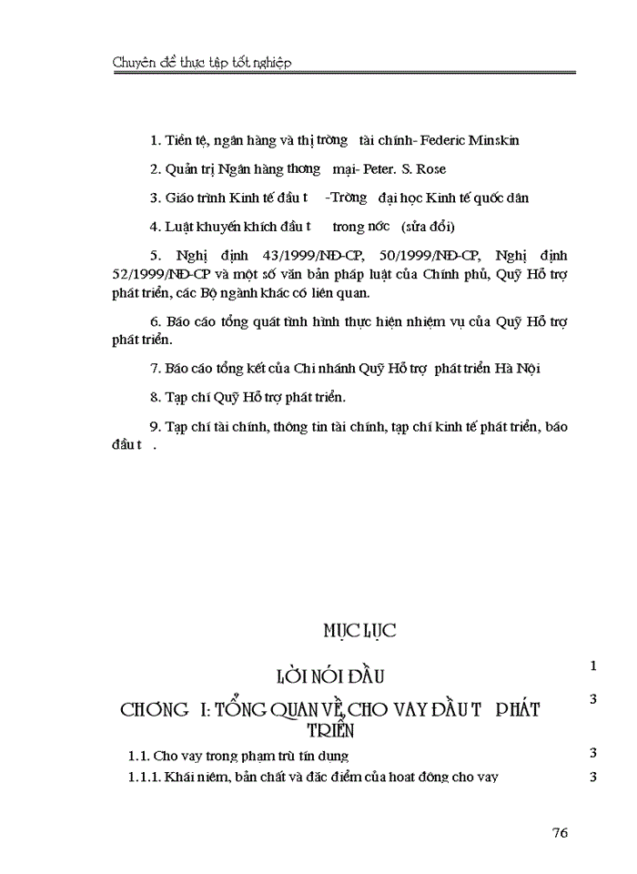 image for page Giải pháp nâng cao hiệu quả hoạt động cho vay đầu tư phát triển của nhà nước tại Chi nhánh Quỹ Hỗ trợ phát triển Hà Nội
