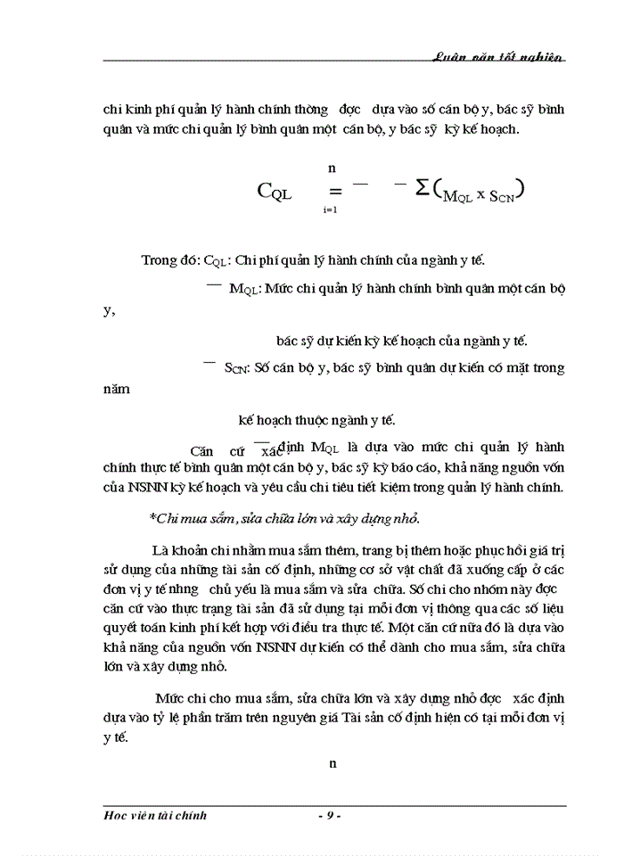 image for page Một số ý kiến nhằm nâng cao hiệu quả chi ngân sách Nhà nước cho sự nghiệp y tế trên địa bàn Tỉnh Lạng Sơn.