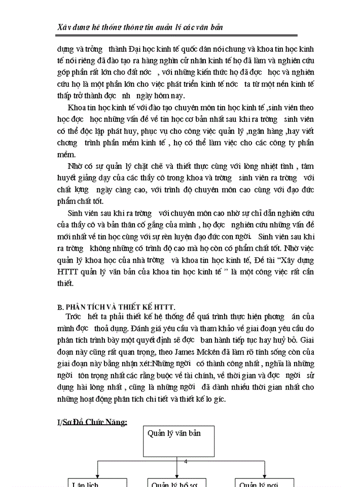 image for page Xây dựng hệ thống thông tin quản lý các văn bản đến và đi của khoa tin học kinh tế